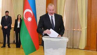 Karaba'da ilk seim... Azerbaycan'da tarihi gn! Aliyev'e ilk tebrik Erdoan'dan