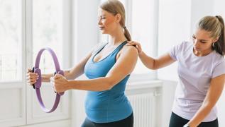 Hamilelikte hangi egzersizler yaplr? Bebek riske atlmadan egzersiz yaplmal