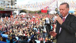 Başkan Erdoğan'dan kirli ittifaka sert tepki: Kimlerle 'DEM'lendikleri belli değil