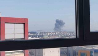 Tuzla'da fabrika yangn: ok sayda ekip sevk edildi