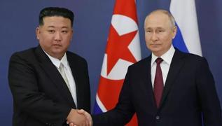 Kuzey Kore lideri Kim'den Putin'e net mesaj: Rus halkyla dayanma iindeyiz
