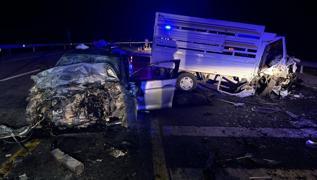 Bingl'de trafik kazas: 2 kii yaamn yitirdi