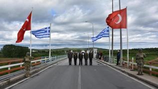 Trk askeri heyet, Yunanistan'da Piyade Tugay Komutanl'n ziyaret etti