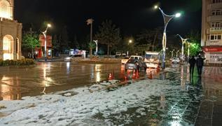 Bitlis'te saanak ve dolu hayat olumsuz etkiledi