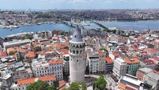 Galata Kulesi yeniden ziyarete ald