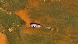stanbul'da scak hava sonras tedirgin eden grntler: Denizin rengi deiti 