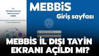 MEBBS il d tayin ald m? l d tayin bavurusu nasl yaplr?