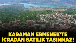 Karaman Ermenek'te icradan satlk tanmaz!