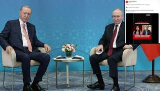 Bakan Erdoan, Putin ile bir araya geldi! Suriye'deki gelimeler birinci srada