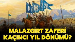 Malazgirt Zaferi'nin kanc yl? Malazgirt Sava (Meydan Muharebesi) ne zaman oldu?