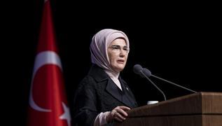 Emine Erdoan'dan Filistinli kadn mhendise tebrik mesaj