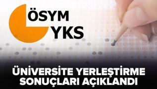 YKS 2024 niversite tercih sonular akland! YKS yerletirme sonular 2024 SYM sorgulama ekran