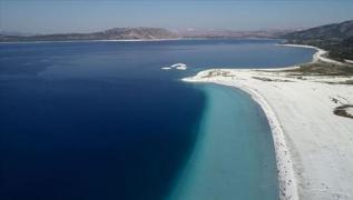 Dnyada 'Mars Analog of lake Salda' diye takdim edilen Salda Gl Dnya Jeolojik Miras Listesi'nde