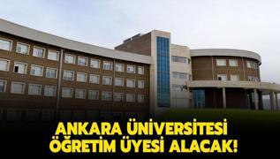 Ankara niversitesi retim yesi alacak!