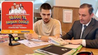 Sultanbeyli Belediyesi'nden niversiteyi kazanan rencilere 10 bin TL baar dl