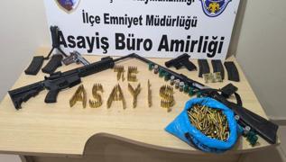 anlurfa'da silah kaakl operasyonu: 2 gzalt