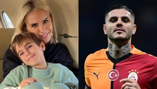 Beiktal Ece Erken, Icardi ile bir arada!