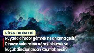 Ryada Dinozor Grmek Ne Anlama Gelir? Dinozor Saldrsna Urayp Byk ve Kk Dinozorlardan Kamak Nedir?