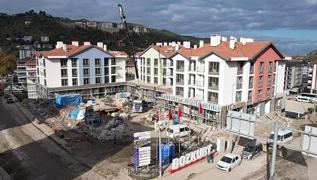 Bozkurt'ta afetzedeler yeni konutlarna yerleiyor