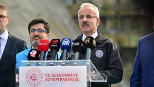 Halkal-Ispartakule Demiryolu Hatt Ik Grme Treni... Bakan Uralolu: 57 dakikada tamamlayabilecekler