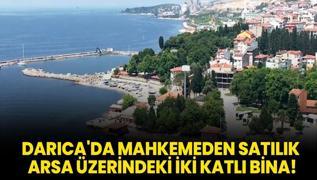 Darca'da mahkemeden satlk arsa zerindeki iki katl bina!