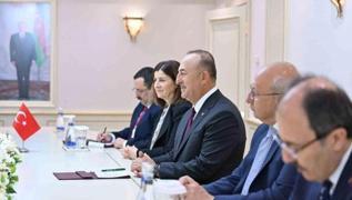 TBMM NATO PA Trk Delegasyonu Bakan avuolu, Azerbaycan Milli Meclis Bakan ile grt