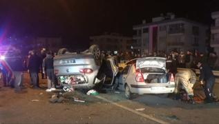 Bursa'da 3 aracn kart kazada 1 kii hayatn kaybetti
