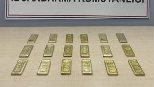 Hakkari'de gmrk kaa 18 kilogram kle altn ele geirildi