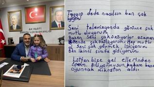 Minik Erva Bakan Erdoan'a mektup yazd