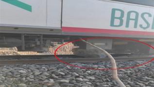 Ankara'da yolcu treni kazas; 1 yaral