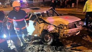 Sakarya'da iki otomobil arpt: 4 yaral