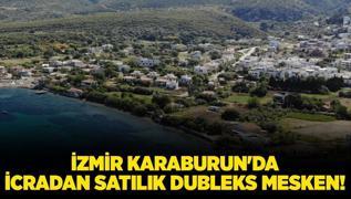 zmir Karaburun'da icradan satlk dubleks mesken!