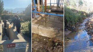 zmir Bykehir'den Krfez'e amur, dereye atk su... ZSU'ya 6 ihlalle ilgili ceza yad