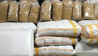 Krehir'de 700 kilogram kaak ttn ele geirildi