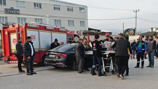 Bursa'da servis minibs ile otomobil arpt: 10 yaral