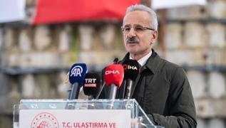 Halkal-Ispartakule hzl tren hattnda sona doru... Bakan Uralolu: Yl sonu bitirmeyi hedefliyoruz