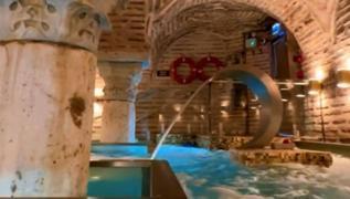 1500 yllk sarntaki spa merkezi mhrlendi