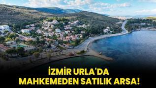 zmir Urla'da mahkemeden satlk arsa!
