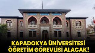 Kapadokya niversitesi retim Grevlisi alacak!