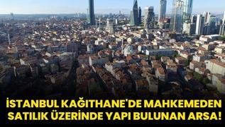 stanbul Kathane'de mahkemeden satlk zerinde yap bulunan arsa!