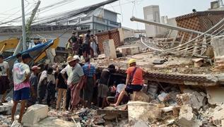 Myanmar'daki depremlerde can kayb ykseldi