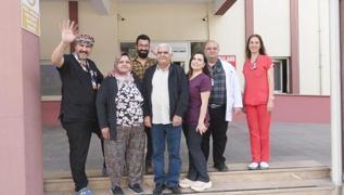 12 kez kalbi durdu; acil servis ekibi hayata dndrd