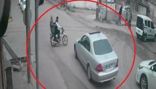 Hatay'da feci kaza! 2 kii havaya utu metrelerce srklendi!