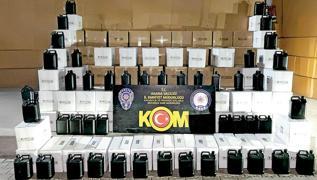 Alkol sahtecilerine Adana'da operasyon