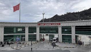 Sarp Snr Kaps'ndan bayram tatilinde 143 bin 846 yolcu geti