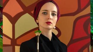 Trk sanat Zeynep'in eserleri Dubai'de