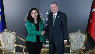 Antalya Diplomasi Forumu'nun etkileri sryor... Kosova Cumhurbakanndan Bakan Erdoan'a teekkr