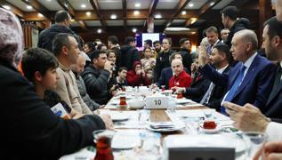 Bakan Erdoan, Kathane'de vatandalarla bir araya geldi