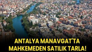 Antalya Manavgat'ta mahkemeden satlk tarla!