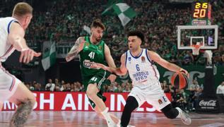 Anadolu Efes son mata ykld! Fenerbahe'nin rakibi Panathinaikos oldu